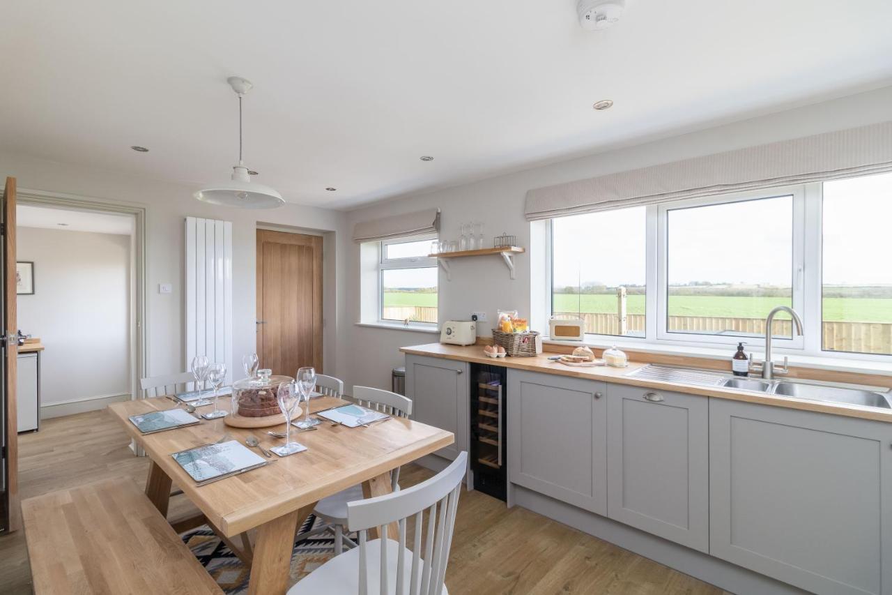 The View, Broxa - Luxury Lodge - Yorkshire Coast Scarborough Eksteriør billede